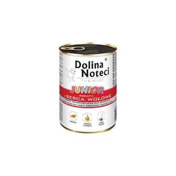 DOLINA NOTECI JUNIOR Serca wołowe 400g