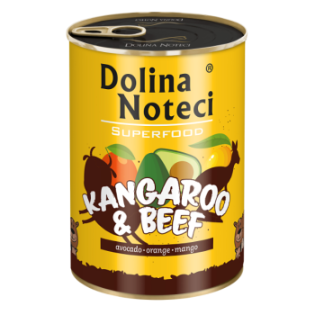 DOLINA NOTECI SUPERFOOD Kangur i wołowina 400g