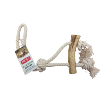 4DOGS Szarpak Gryzolina KNOT L HARD 40cm