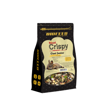 BIOFEED Royal Crispy Premium Cuni Junior 2kg - dla młodych królików