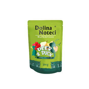 DOLINA NOTECI SUPERFOOD Jeleń i kaczka 300g