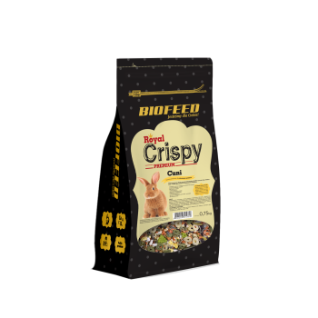 BIOFEED Royal Crispy Premium Cuni 750g - dla królików