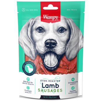 WANPY LAMB SAUSAGES 100g