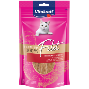 VITAKRAFT PREMIUM FILET kaczka 54g przysmak/kot