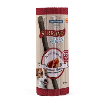 SERRANO Sticks blistry dla psów z szynką serrano 16szt