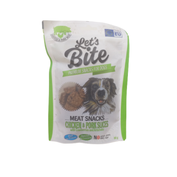 BRIT LET'S BITE MEAT SNACKS CHICKEN with PORK 80g