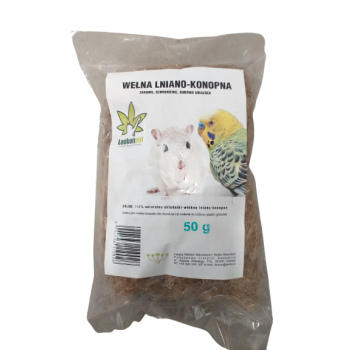 LENKONPET Wełna lniano-konopna 50g