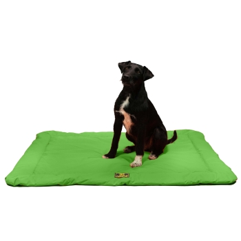 PETLOVE Mata uniwersalna wodoodporna dla psa zielona 102x88cm [MATAGN] + GRATIS ZABAWKA