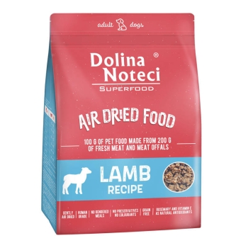 DOLINA NOTECI SUPERFOOD Danie z jagnięciny karma suszona dla psa 1kg