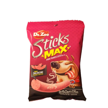 DR ZOO Sticks Max Salchicha - Paluszki Max dla psa o smaku kiełbaski 50g [11187]