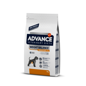 ADVANCE DIET Weight Balance - sucha karma dla psów 3kg [923528]